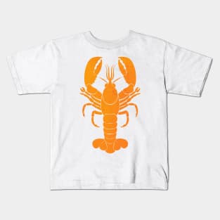 Yellow lobster Kids T-Shirt